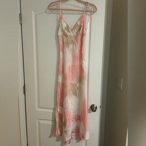 Petal & Pup Pink and Cream Dress